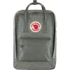 à prix promos Fjällräven Fjällräven Kånken Re-Wool Sac à Dos Pour Ordinateur Portable 15″, Gris 7