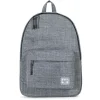 Herschel Classic Sac à Dos, Noir/gris Authentic Original licence 14