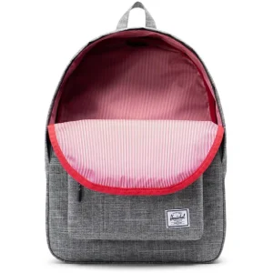 Herschel Classic Sac à Dos, Noir/gris Authentic Original licence 12