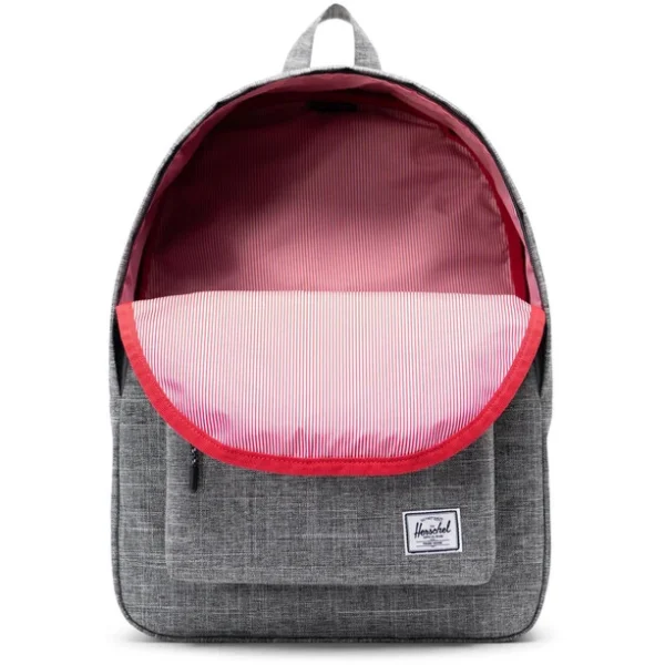 Herschel Classic Sac à Dos, Noir/gris Authentic Original licence 5