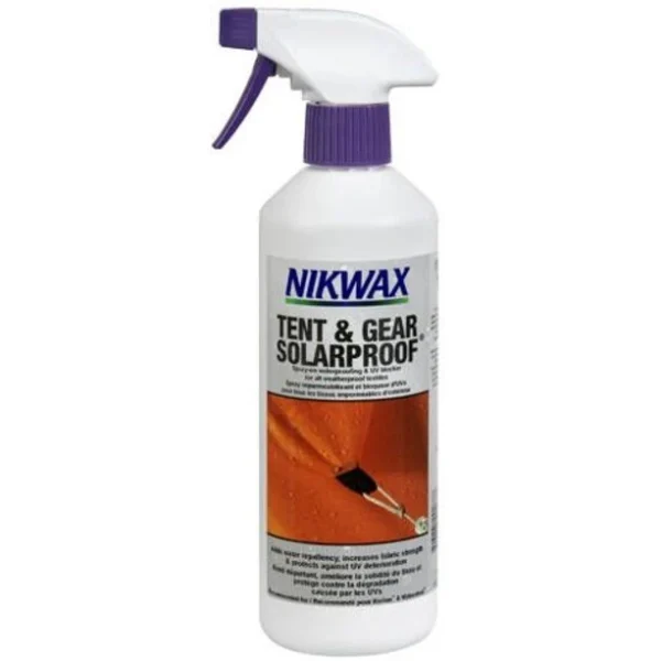 Nikwax Tent & Gear SolarProof Spray Multifonction 500ml mode pas cher 3