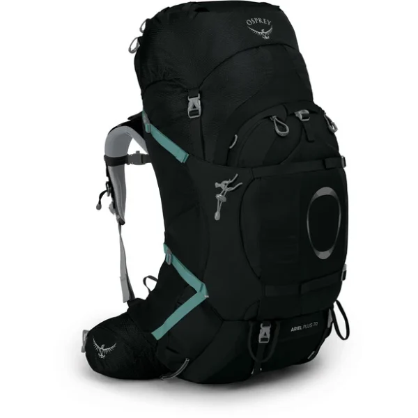 grossiste en ligne Osprey Ariel Plus 70 Sac à Dos Femme, Noir 1