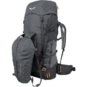 prix pas cher SALEWA Alptrek 65 + 10 Pro Sac à Dos, Gris 7