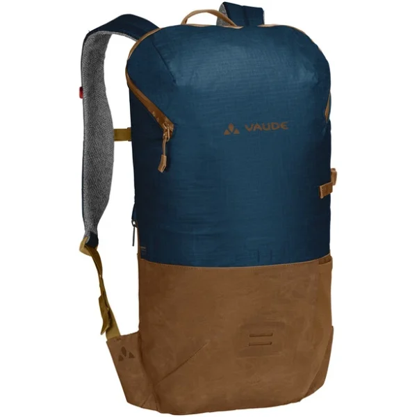 VAUDE CityGo 14 Sac à Dos, Bleu Pétrole/marron prix abordable 1